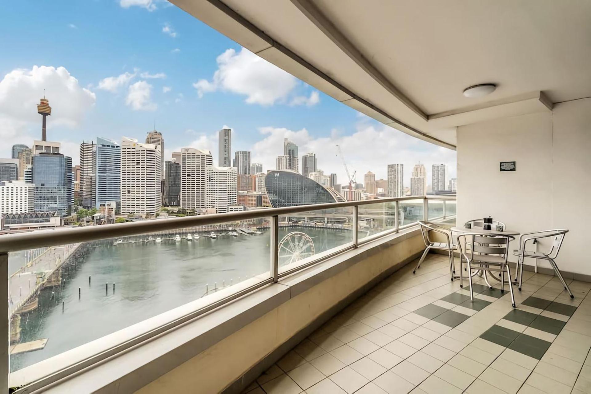 Dream Harbour View Parking Gym Pool Apartment Sydney Luaran gambar