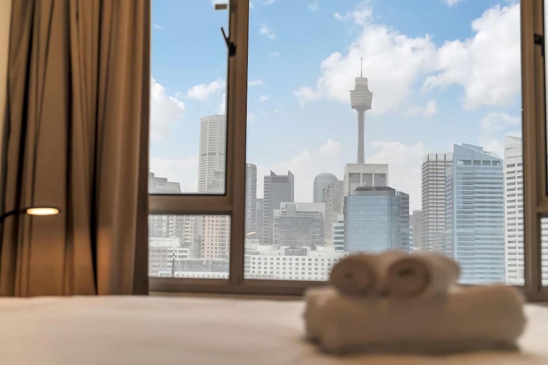 Dream Harbour View Parking Gym Pool Apartment Sydney Luaran gambar